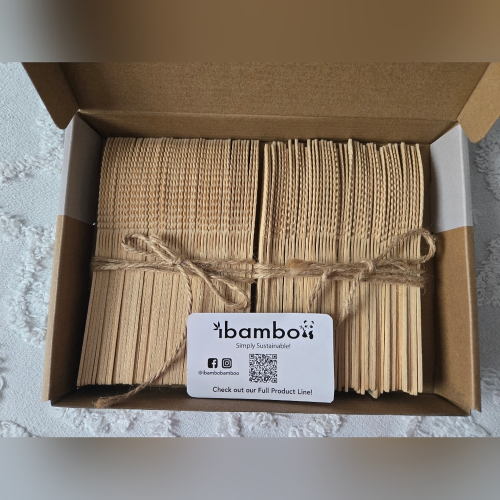 Bamboo Disposable Cutlery Knives